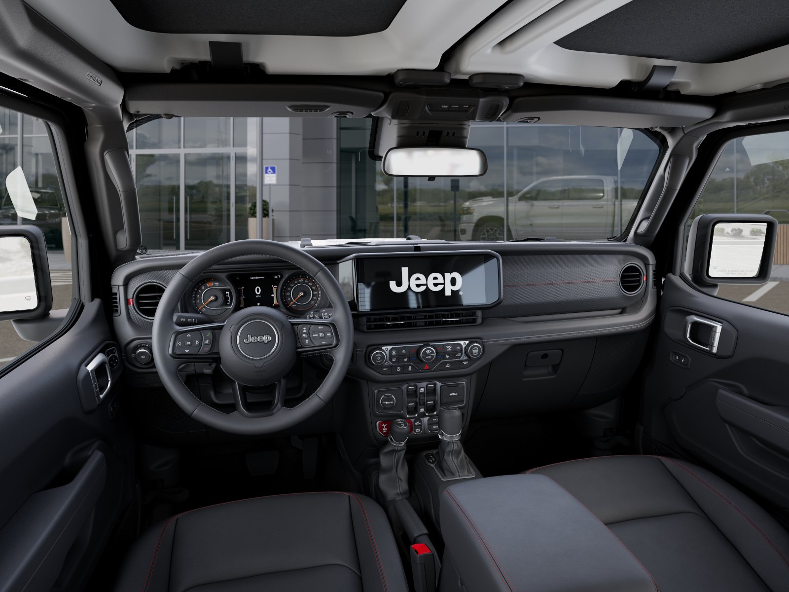 New 2026 Black Clearcoat Jeep Rubicon image 14