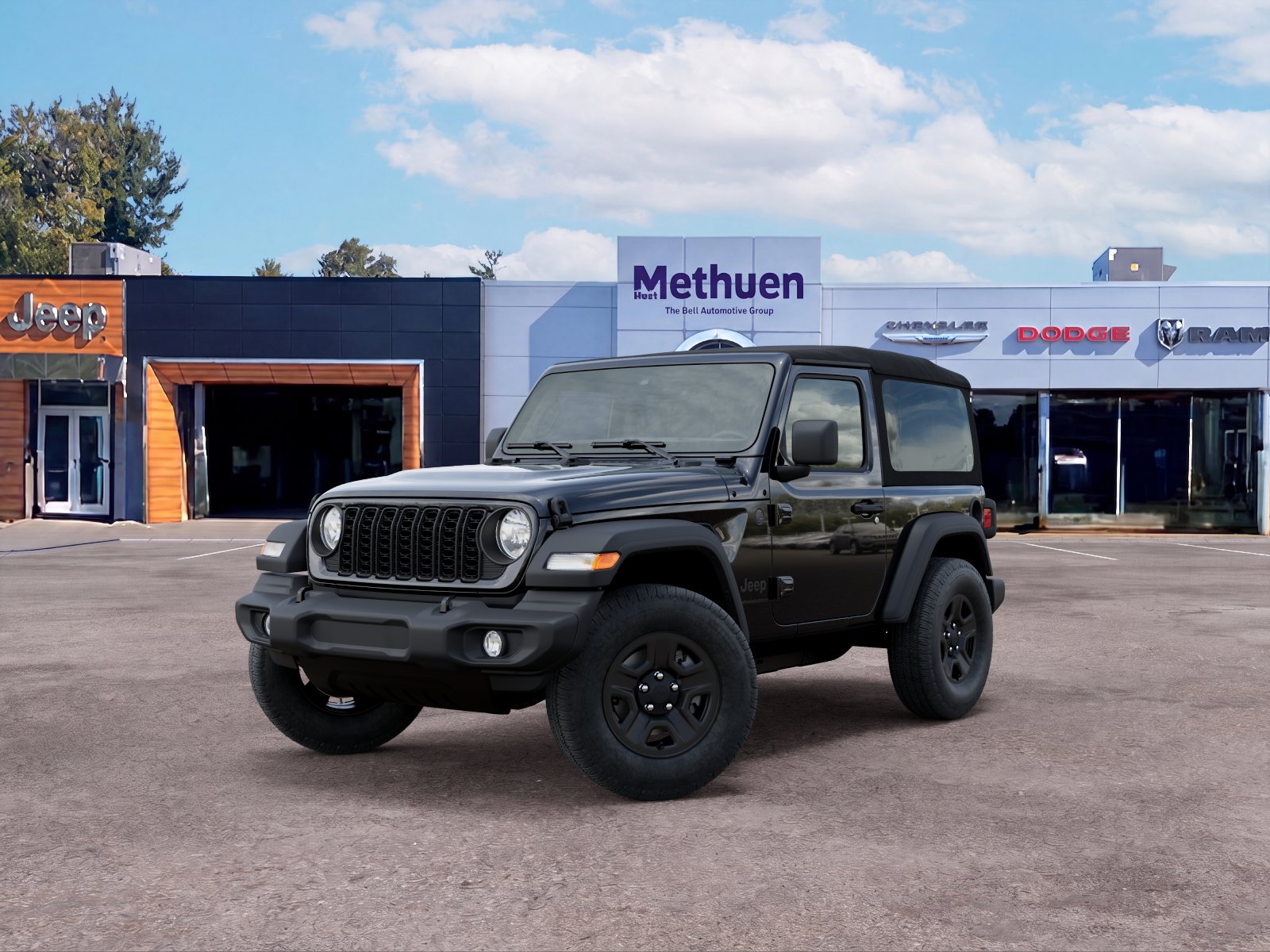 New 2026 Black Clear-Coat Exterior Paint Jeep Sport image 16