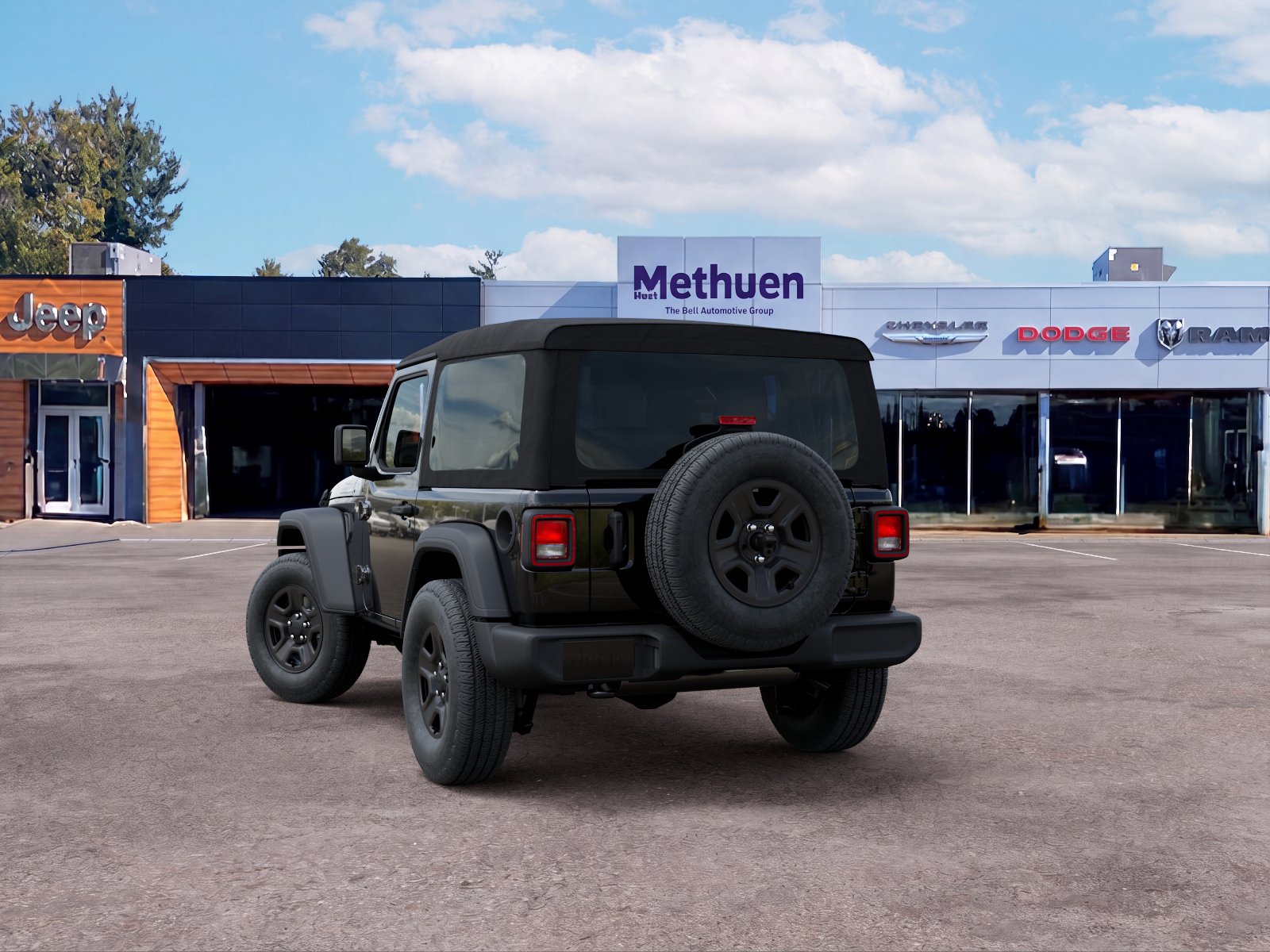 New 2026 Black Clear-Coat Exterior Paint Jeep Sport image 18