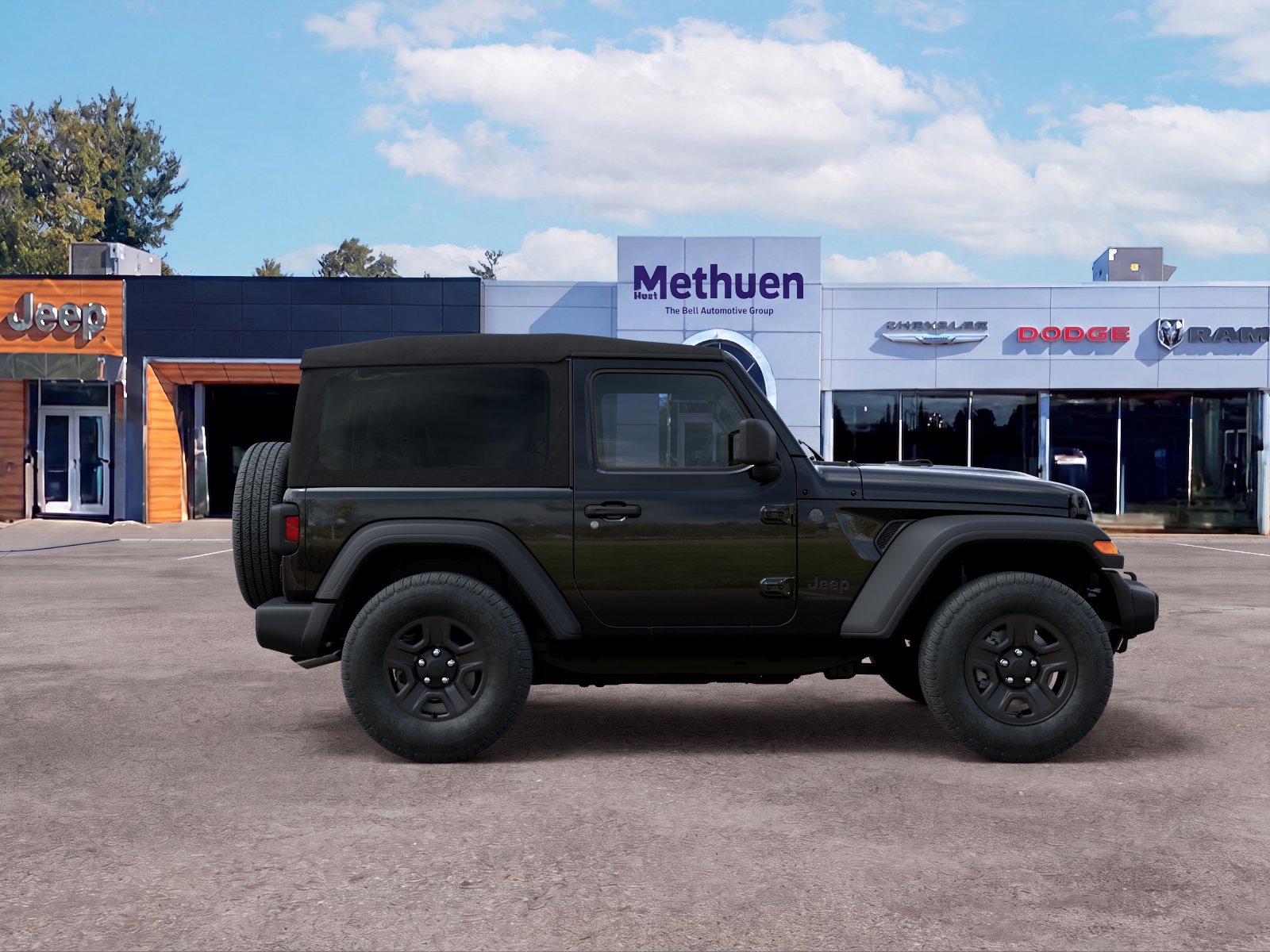New 2026 Black Clear-Coat Exterior Paint Jeep Sport image 36