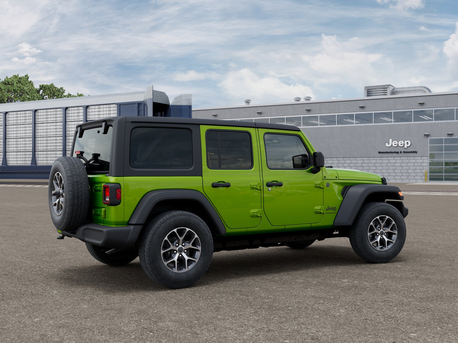 New 2026 Mojito Clear-Coat Exterior Paint Jeep Sport S image 4