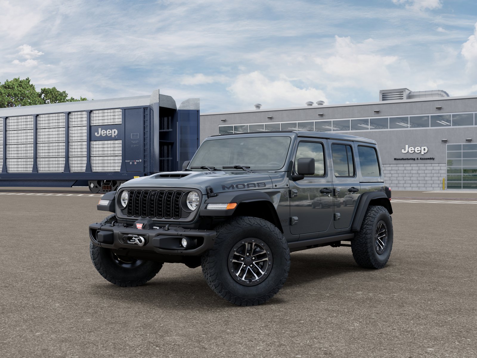 New 2026 Anvil Clear-Coat Exterior Paint Jeep Rubicon 392 image 2