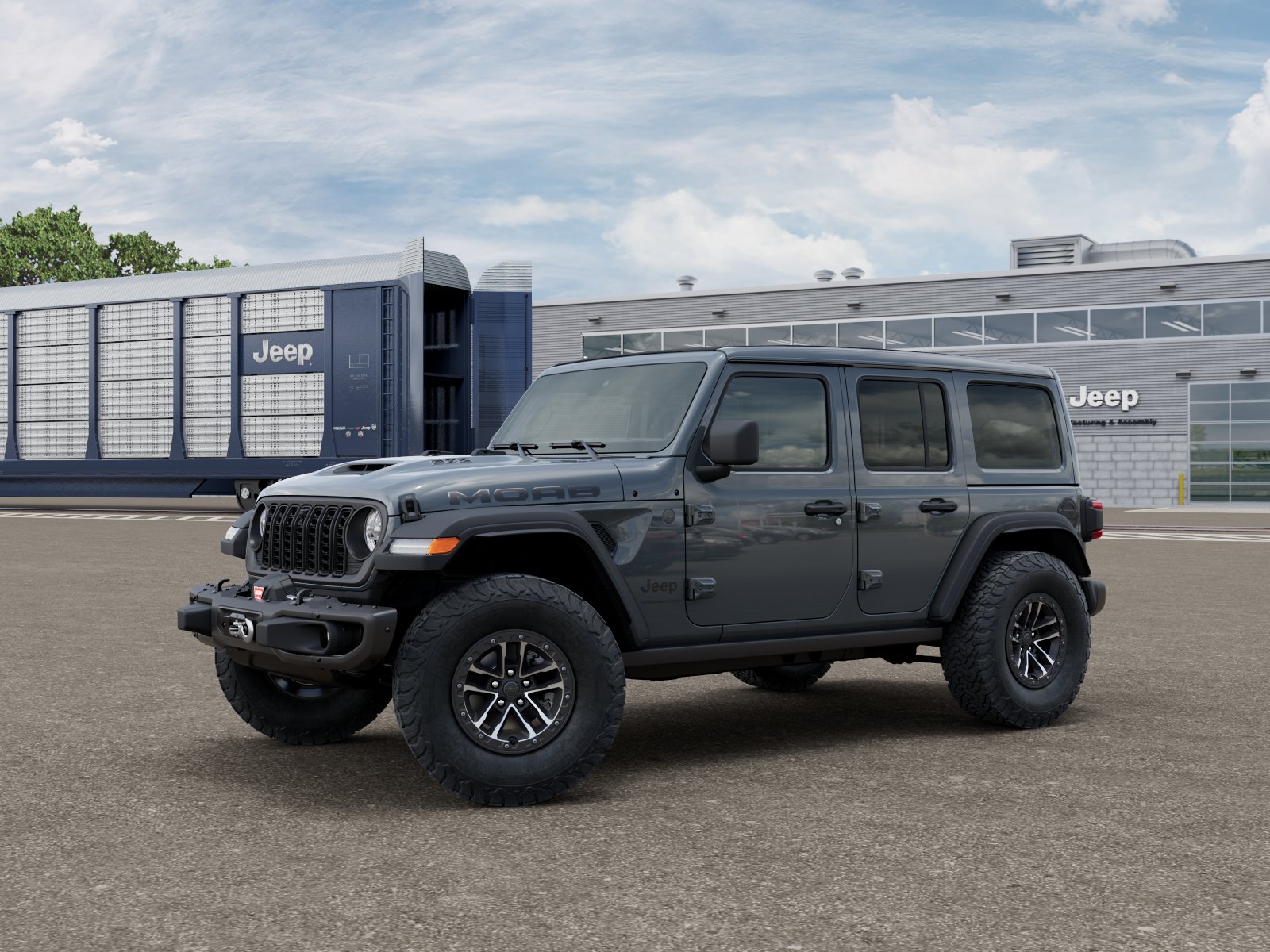 New 2026 Anvil Clear-Coat Exterior Paint Jeep Rubicon 392 image 3