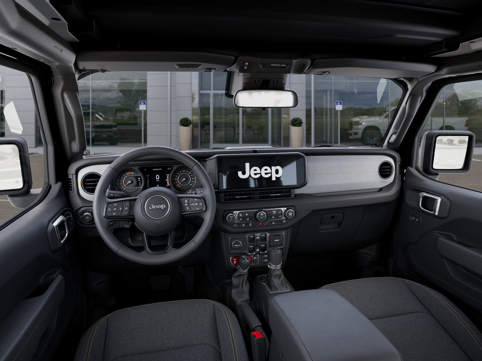 New 2026 Black Clear-Coat Exterior Paint Jeep Willys image 40