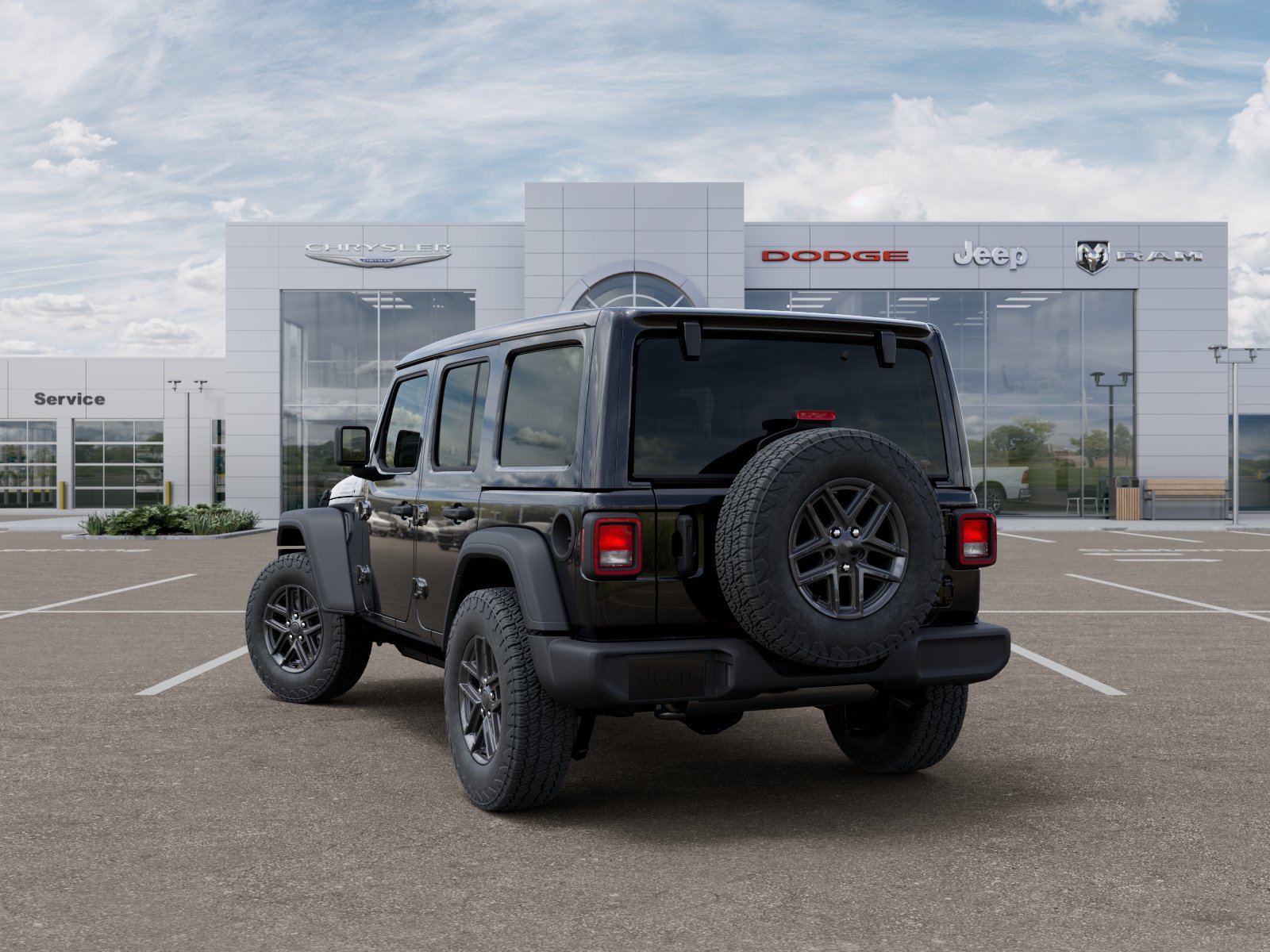 New 2026 Black Clear-Coat Exterior Paint Jeep Sport S image 67