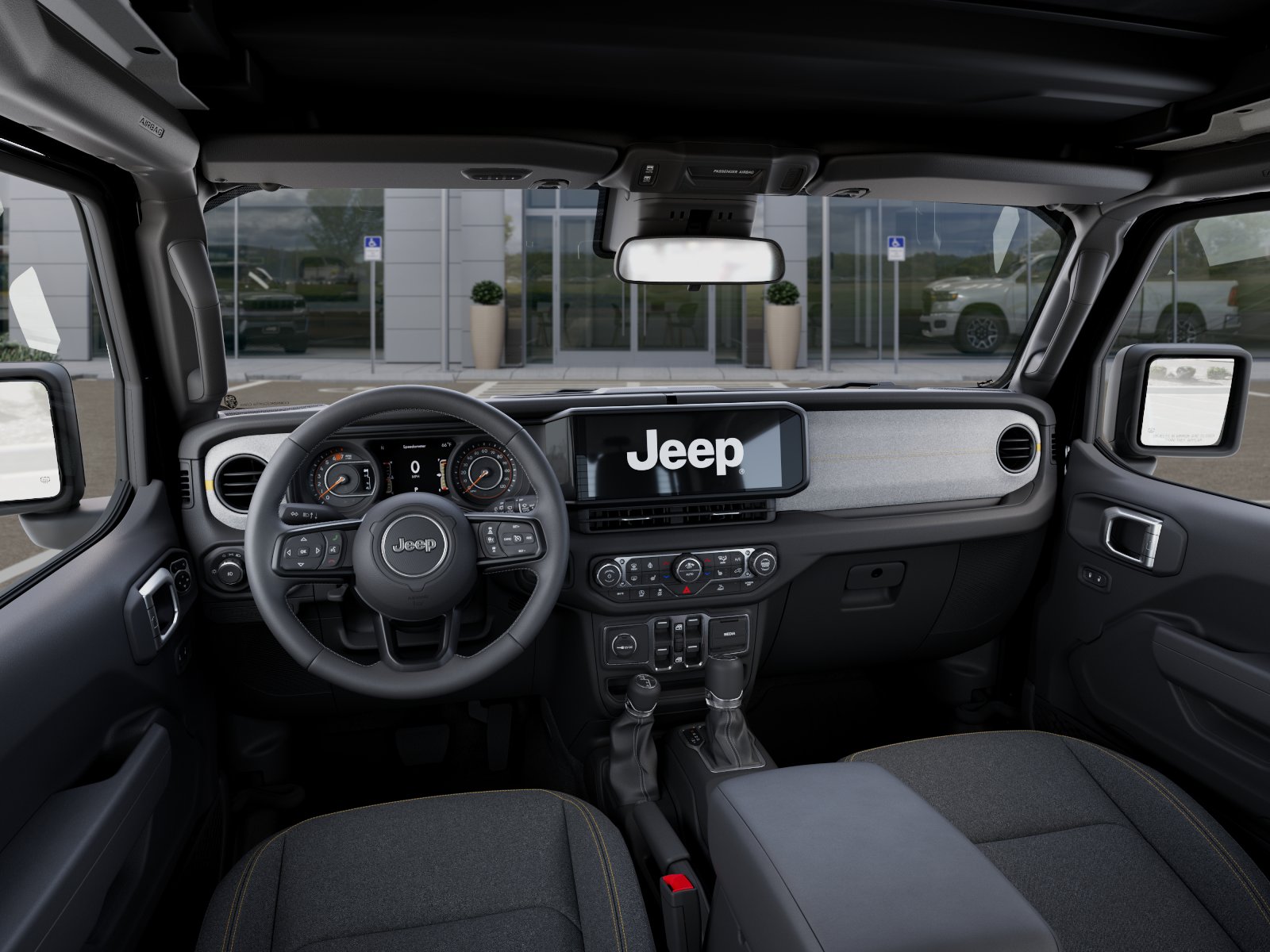 New 2026 Black Clear-Coat Exterior Paint Jeep Sport S image 71