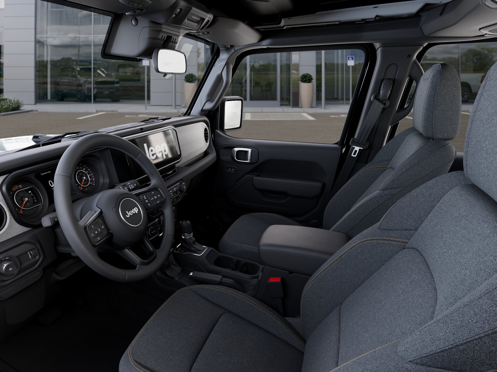 New 2026 Black Clear-Coat Exterior Paint Jeep Sport S image 85
