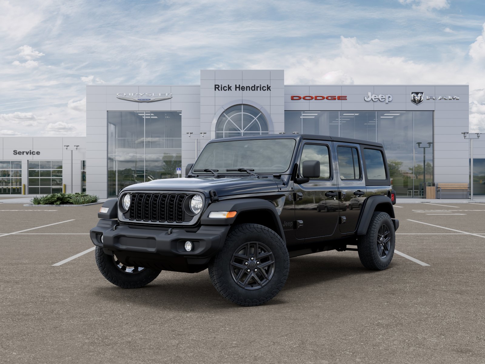 New 2026 Black Clear-Coat Exterior Paint Jeep Sport S image 33