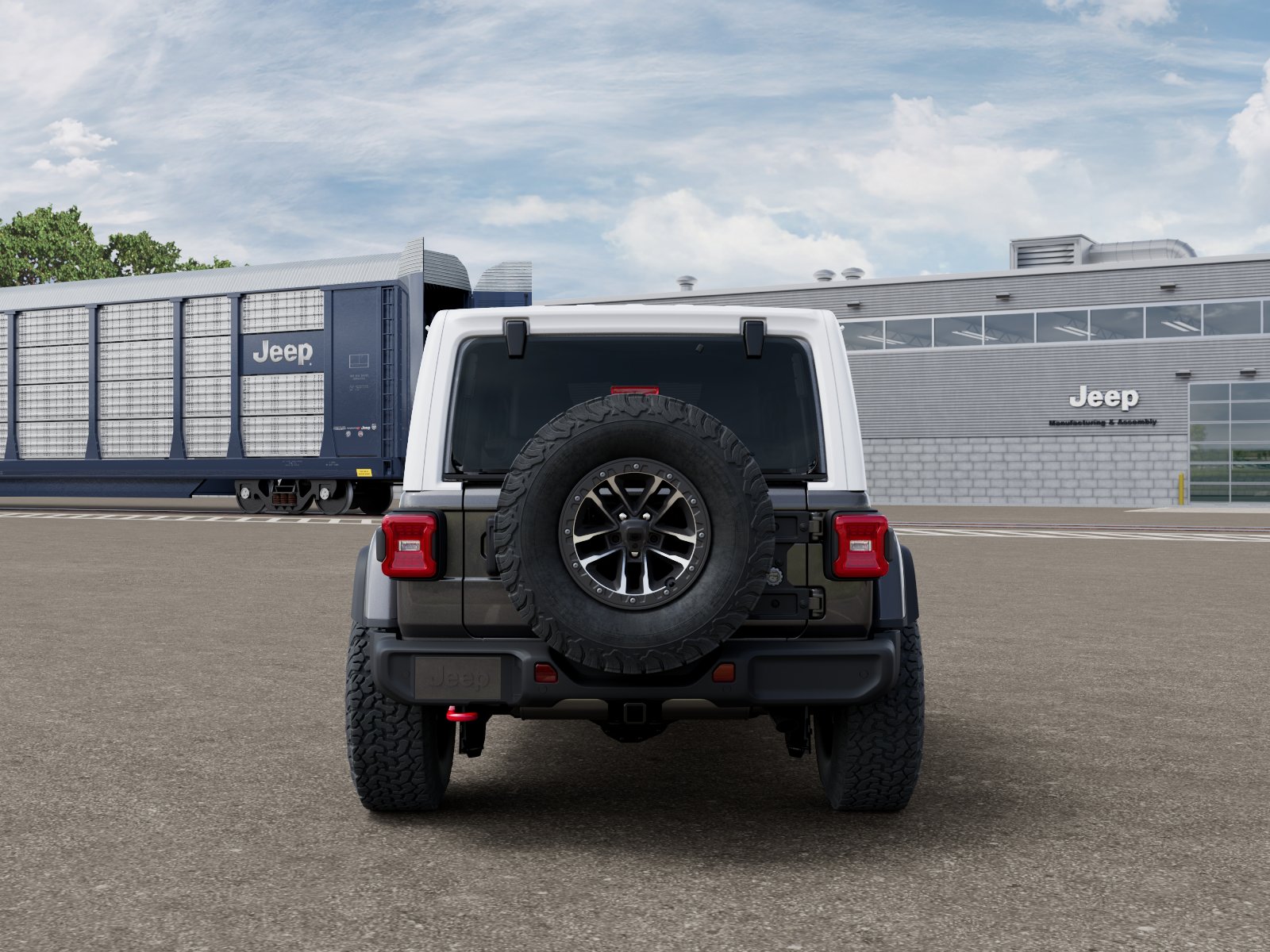 New 2026 Granite Crystal Metallic Clear-Coat Exterior Paint Jeep Rubicon image 7