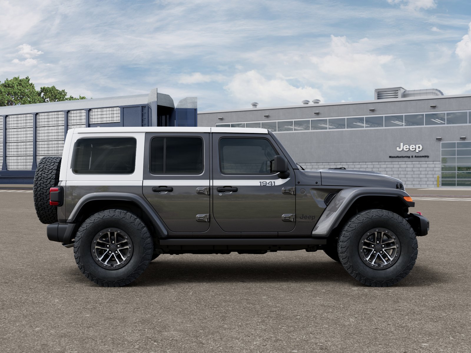 New 2026 Granite Crystal Metallic Clear-Coat Exterior Paint Jeep Rubicon image 21