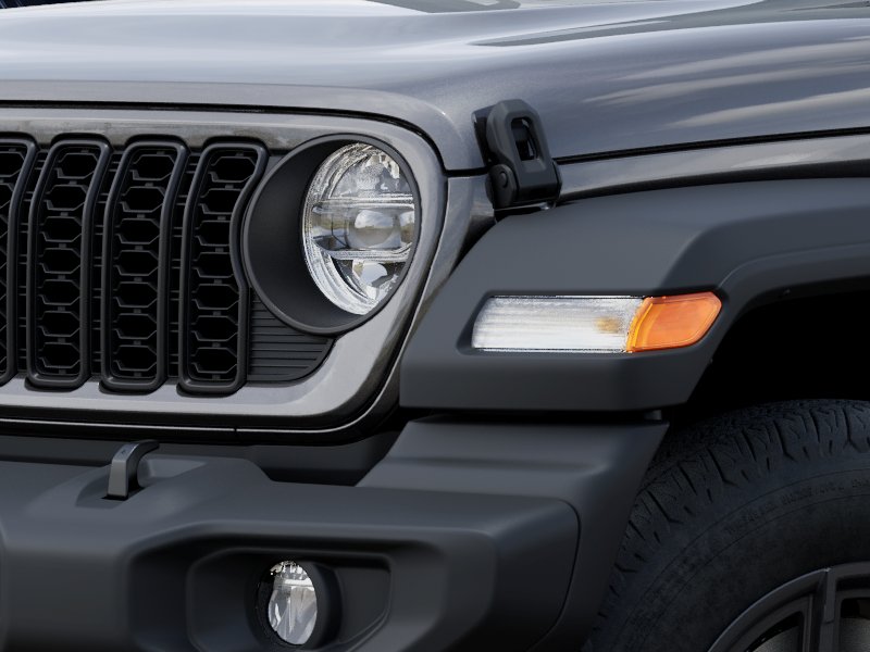 New 2026 Granite Crystal Metallic Clear-Coat Exterior Paint Jeep Sport S image 10