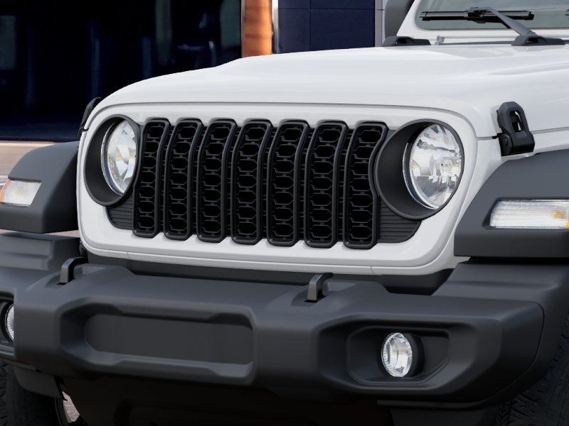 New 2026 Bright White Clear-Coat Exterior Paint Jeep Sport S image 26