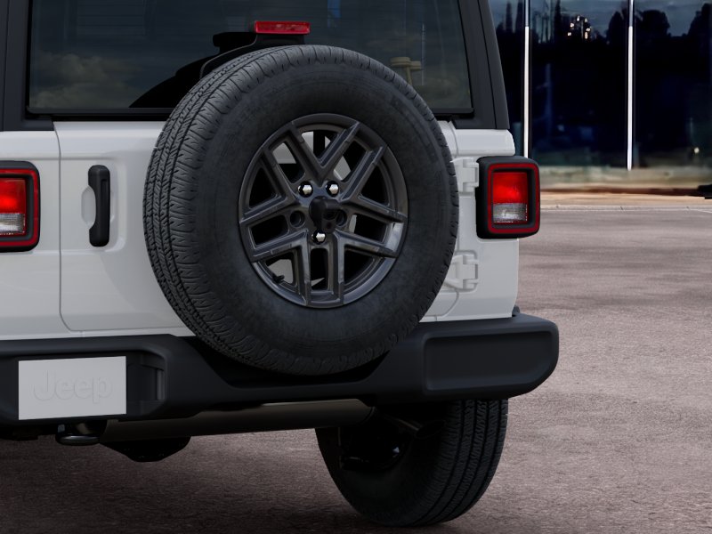 New 2026 Bright White Clear-Coat Exterior Paint Jeep Sport S image 28