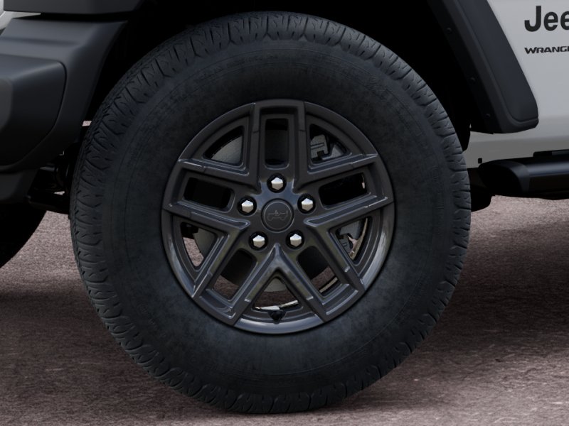 New 2026 Bright White Clear-Coat Exterior Paint Jeep Sport S image 23