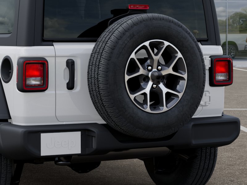 New 2026 Bright White Clear-Coat Exterior Paint Jeep Sport S image 48