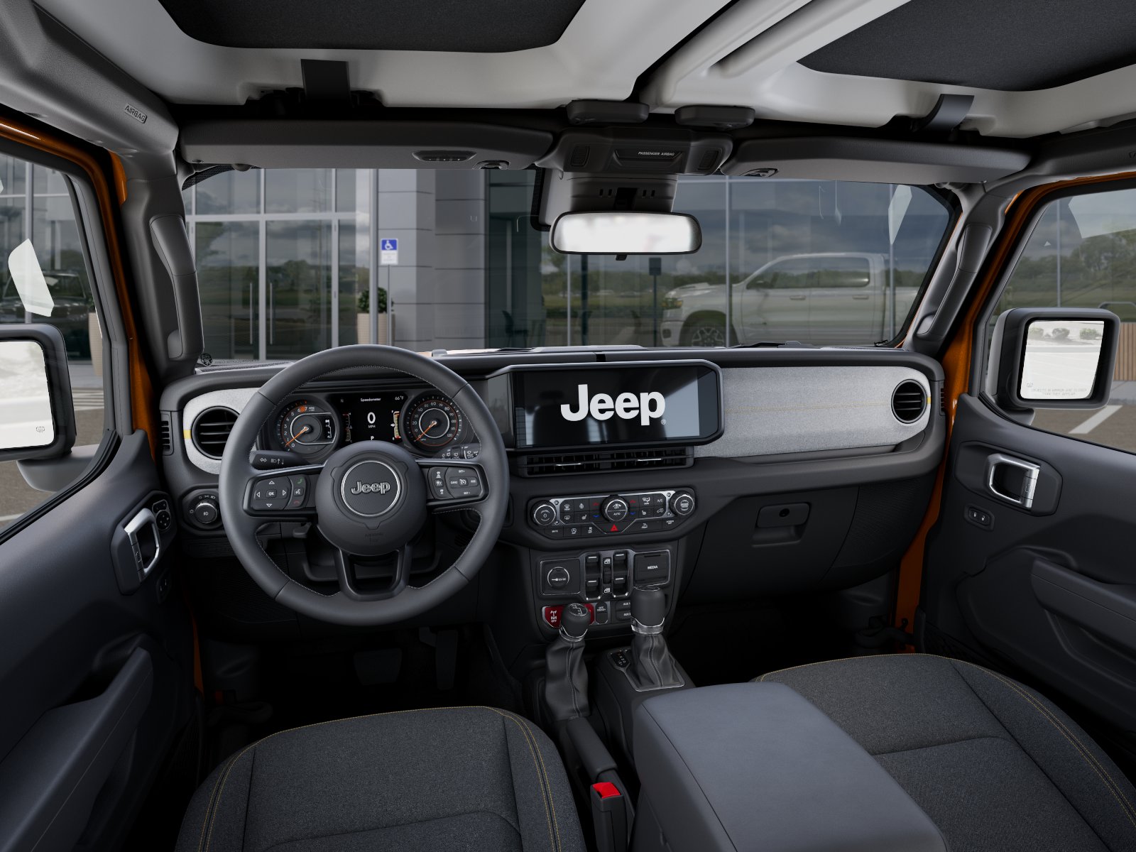New 2026 Goldilocks Exterior Paint Jeep WRANGLER 4-DOOR WILLYS image 14