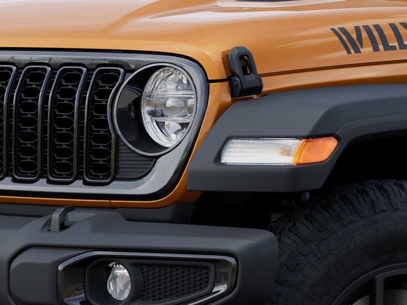 New 2026 Goldilocks Exterior Paint Jeep WRANGLER 4-DOOR WILLYS image 10