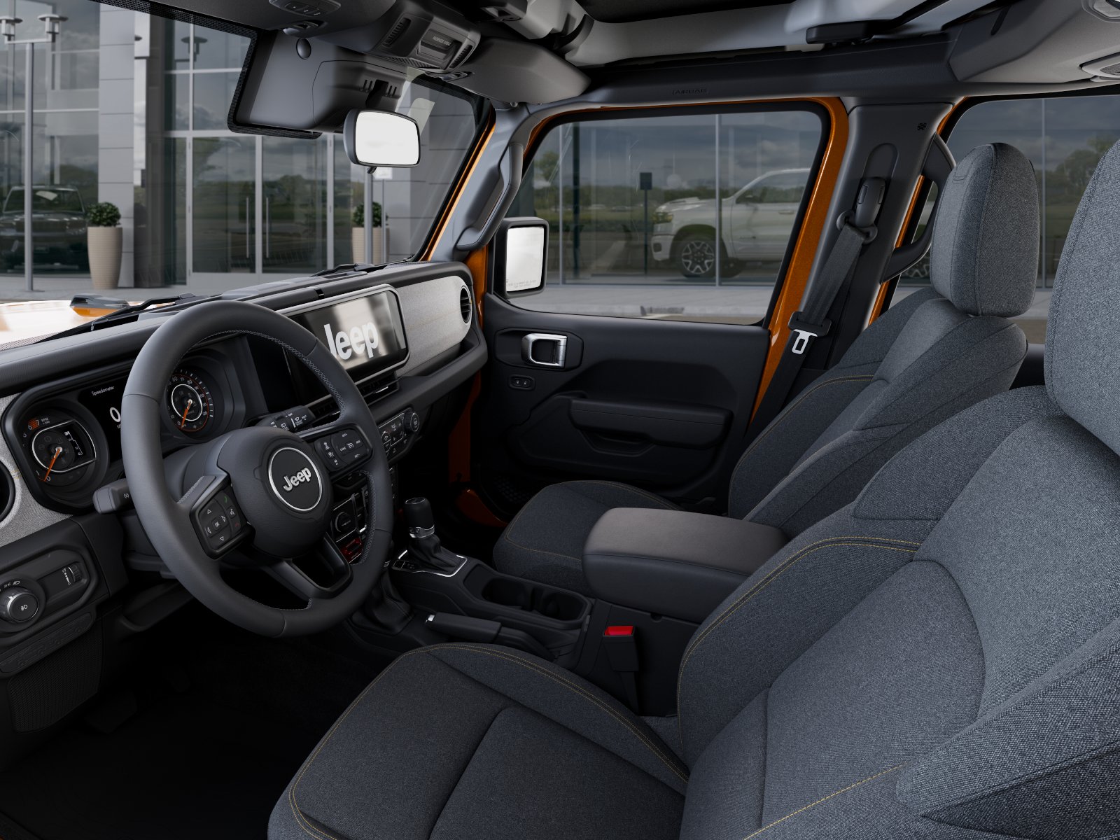 New 2026 Goldilocks Exterior Paint Jeep WRANGLER 4-DOOR WILLYS image 22