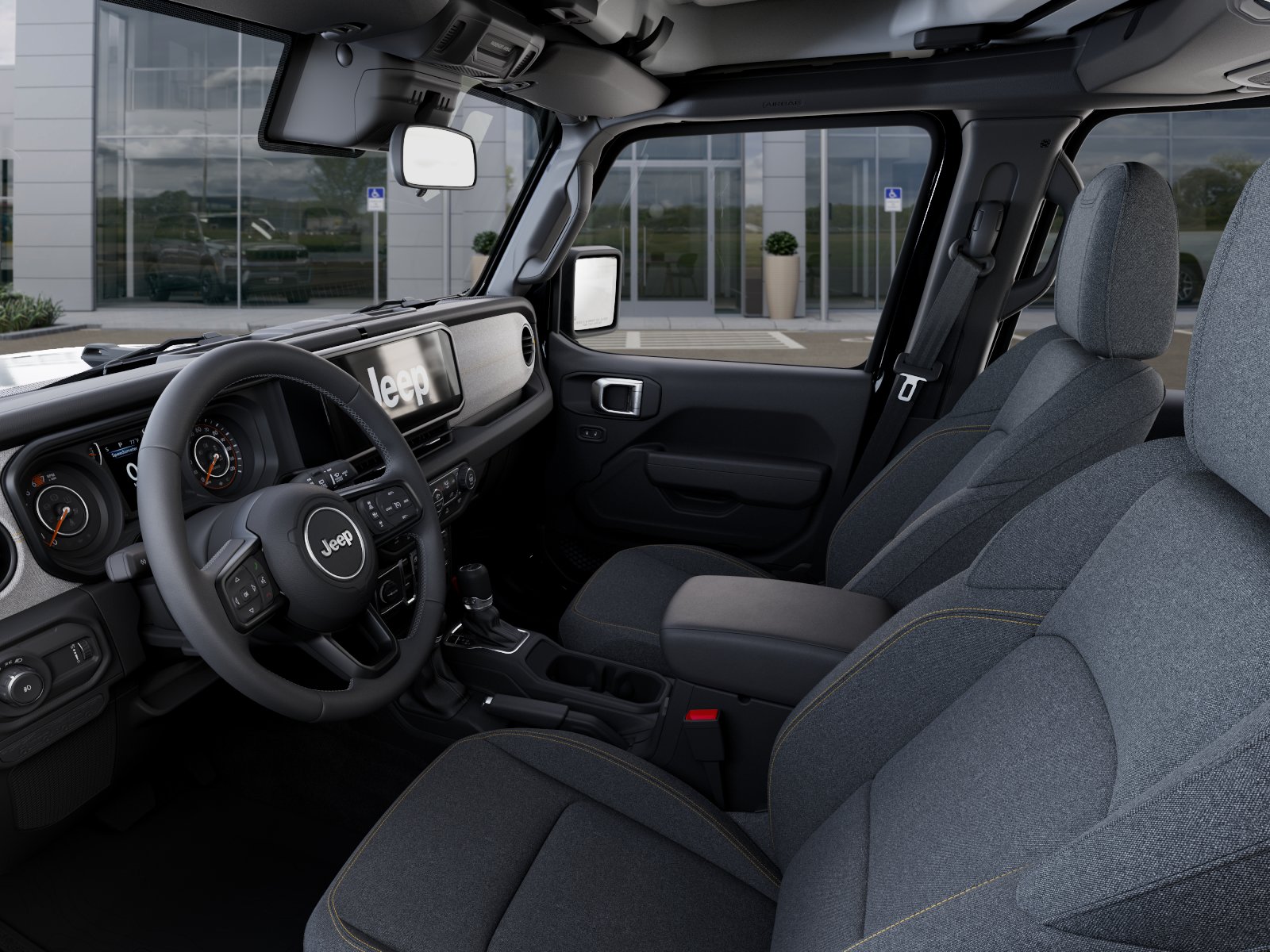 New 2026 Black Clearcoat Jeep Sport S image 48