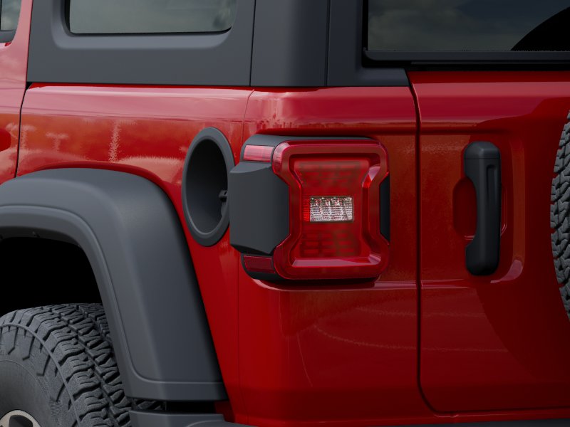 New 2026 Firecracker Red Clear-Coat Exterior Paint Jeep WRANGLER 4-DOOR SPORT S image 109