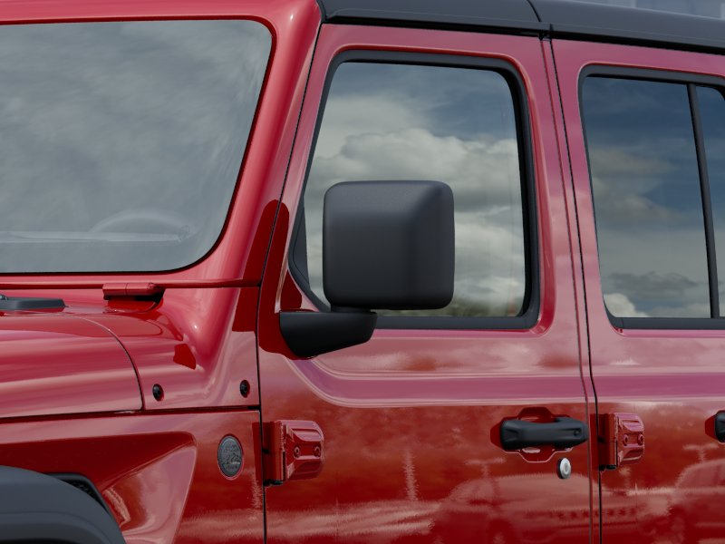 New 2026 Firecracker Red Clear-Coat Exterior Paint Jeep WRANGLER 4-DOOR SPORT S image 112