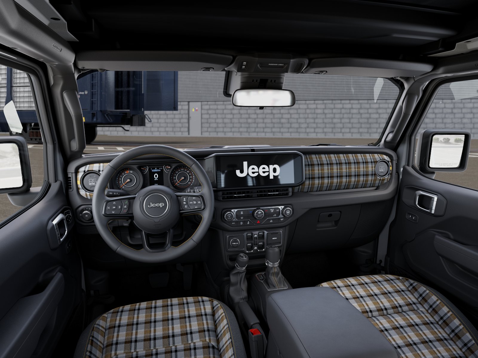 New 2026 Bright White Clear-Coat Exterior Paint Jeep  image 14