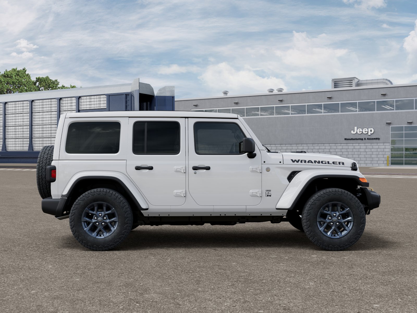 New 2026 Bright White Clear-Coat Exterior Paint Jeep  image 21