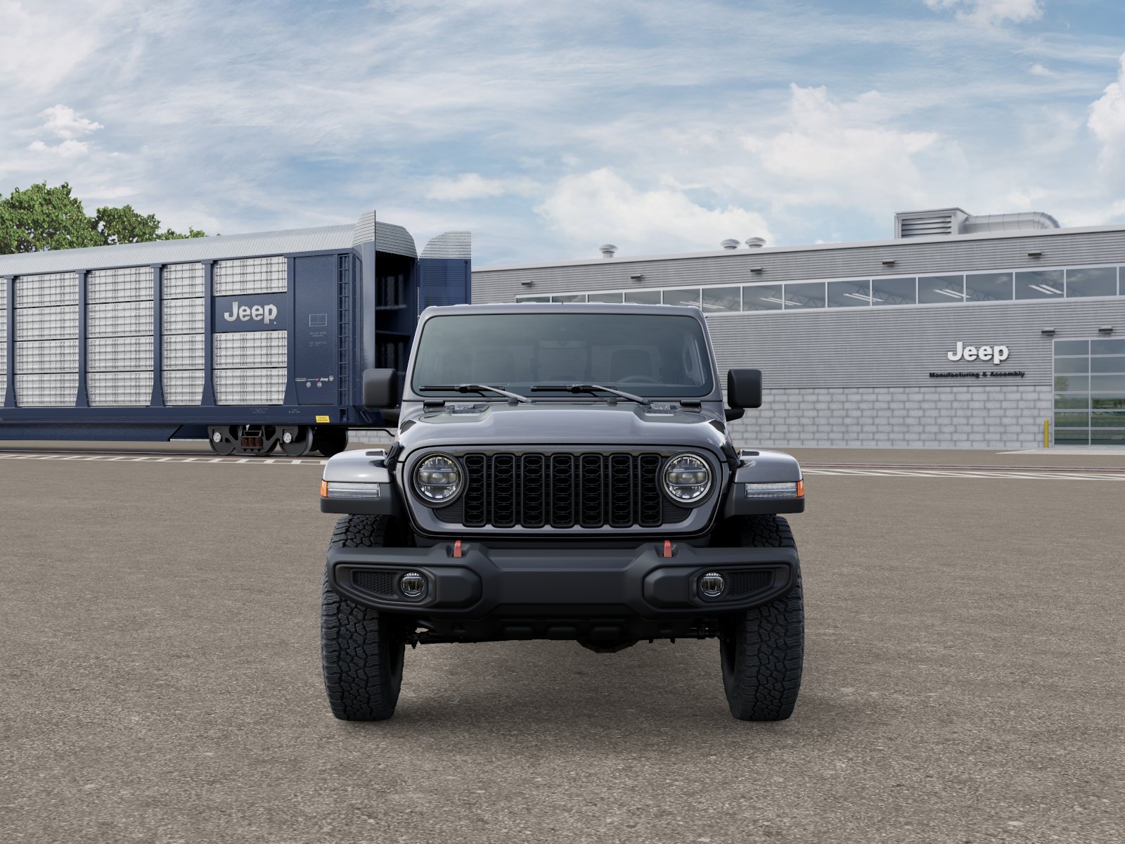 New 2027 Granite Crystal Metallic Clearcoat Jeep Rubicon image 6