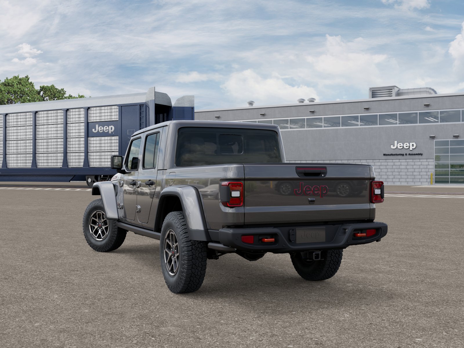 New 2027 Granite Crystal Metallic Clearcoat Jeep Rubicon image 4