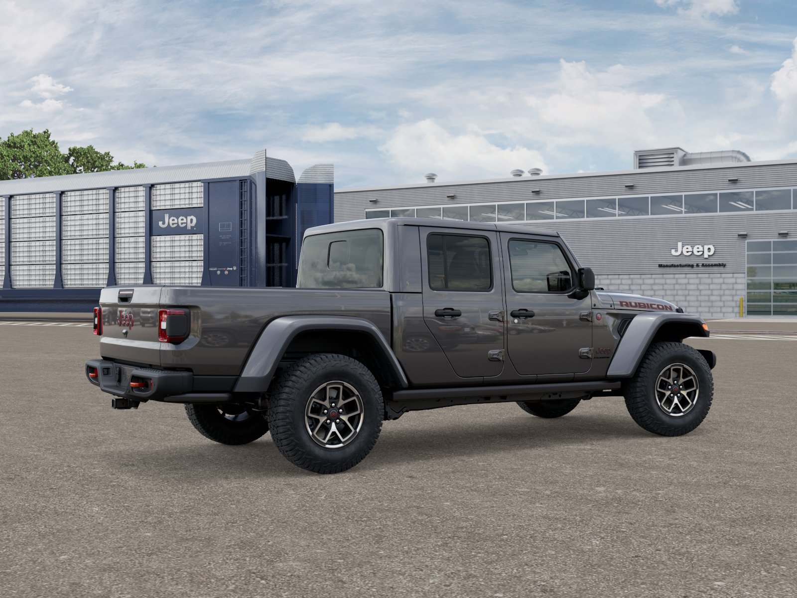 New 2027 Granite Crystal Metallic Clearcoat Jeep Rubicon image 5