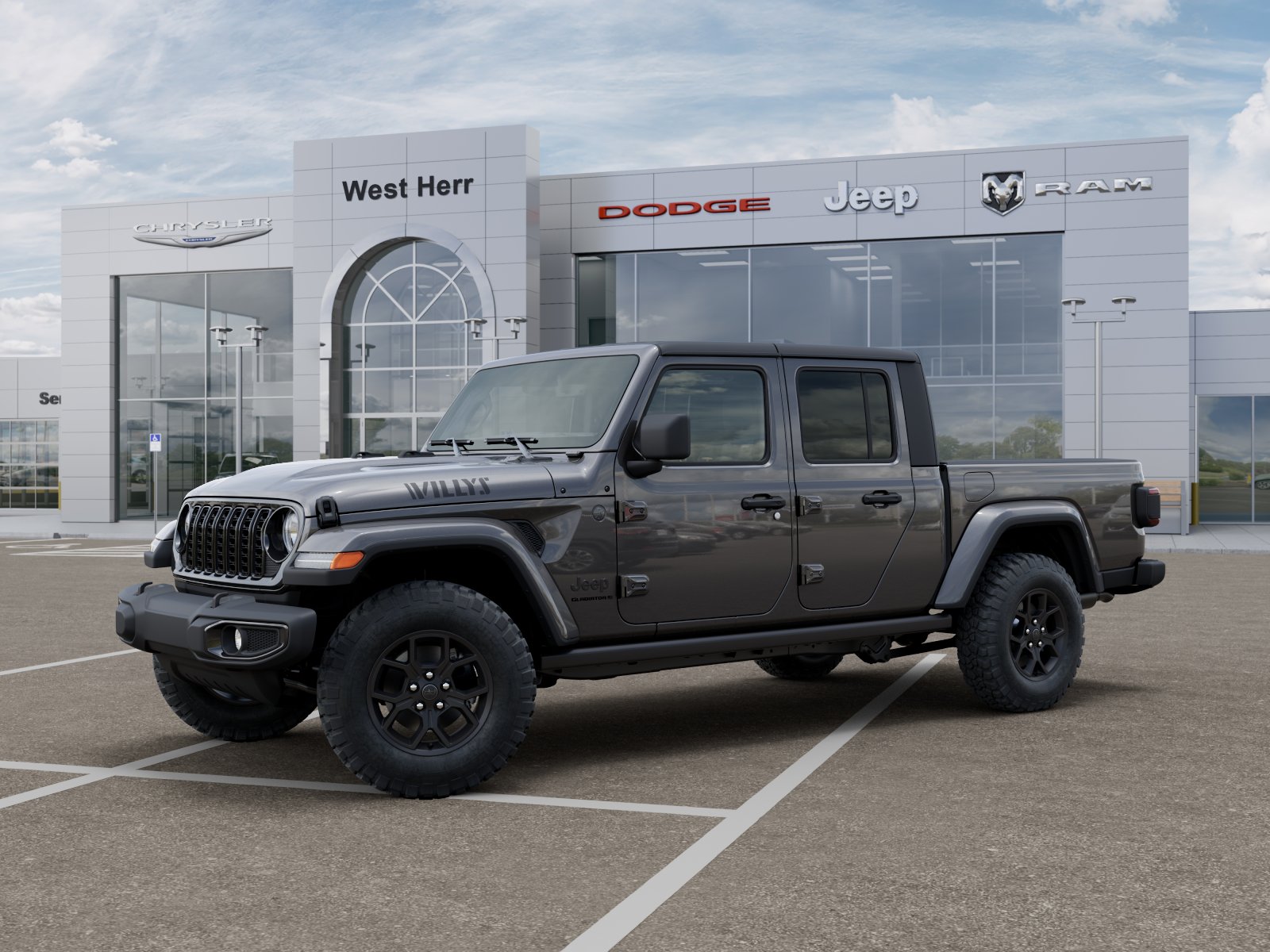 New 2027 Granite Crystal Metallic Clearcoat Jeep Willys image 2