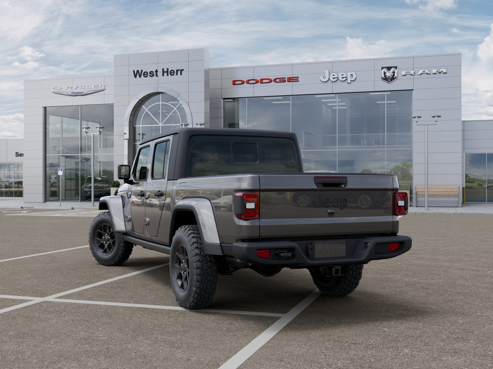 New 2027 Granite Crystal Metallic Clearcoat Jeep Willys image 3