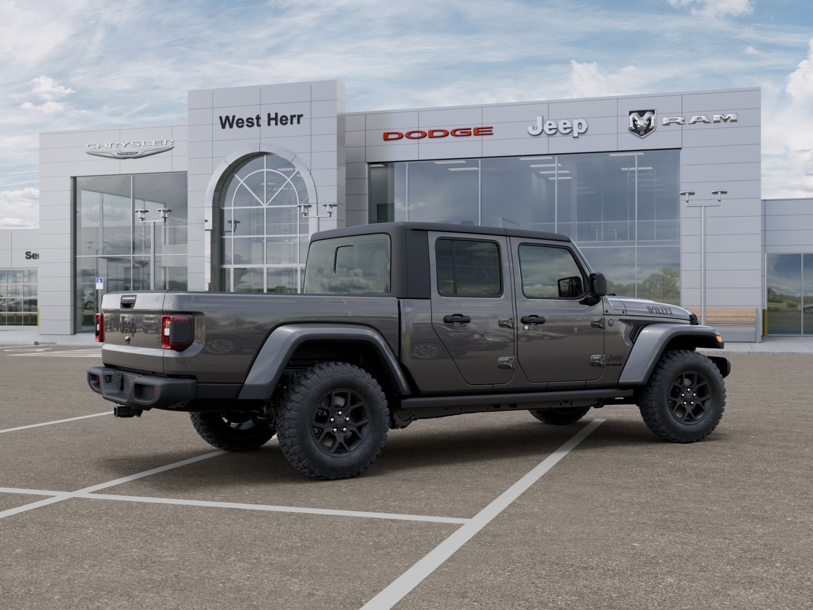 New 2027 Granite Crystal Metallic Clearcoat Jeep Willys image 4