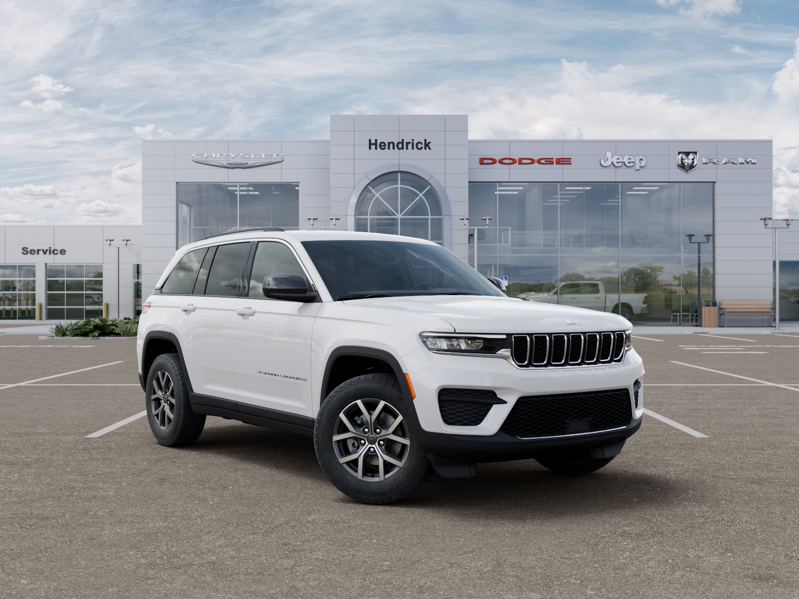 New 2027 Bright White Clear-Coat Paint Jeep Laredo image 28