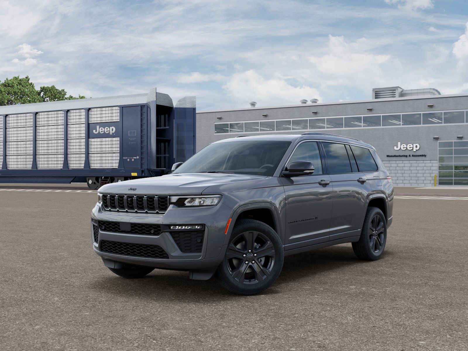New 2027 Sting-Gray Clear-Coat Paint Jeep Limited image 2