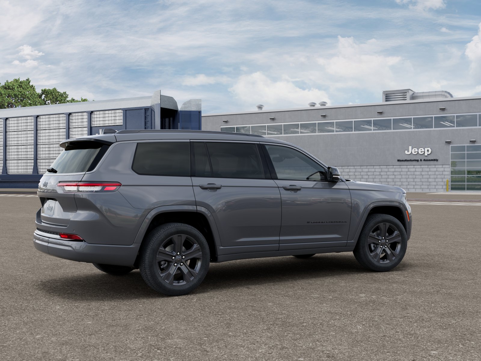 New 2027 Sting-Gray Clear-Coat Paint Jeep Limited image 5