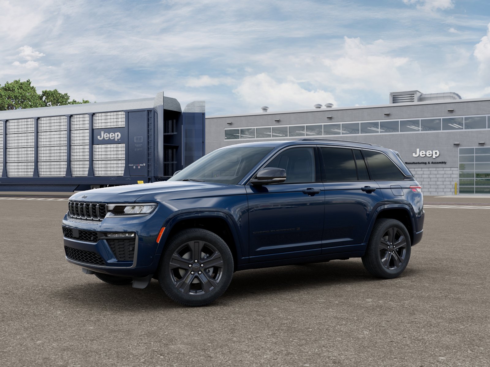 New 2027 Fathom Blue Pearlcoat Jeep Limited Reserve IN-TRANSIT image 28
