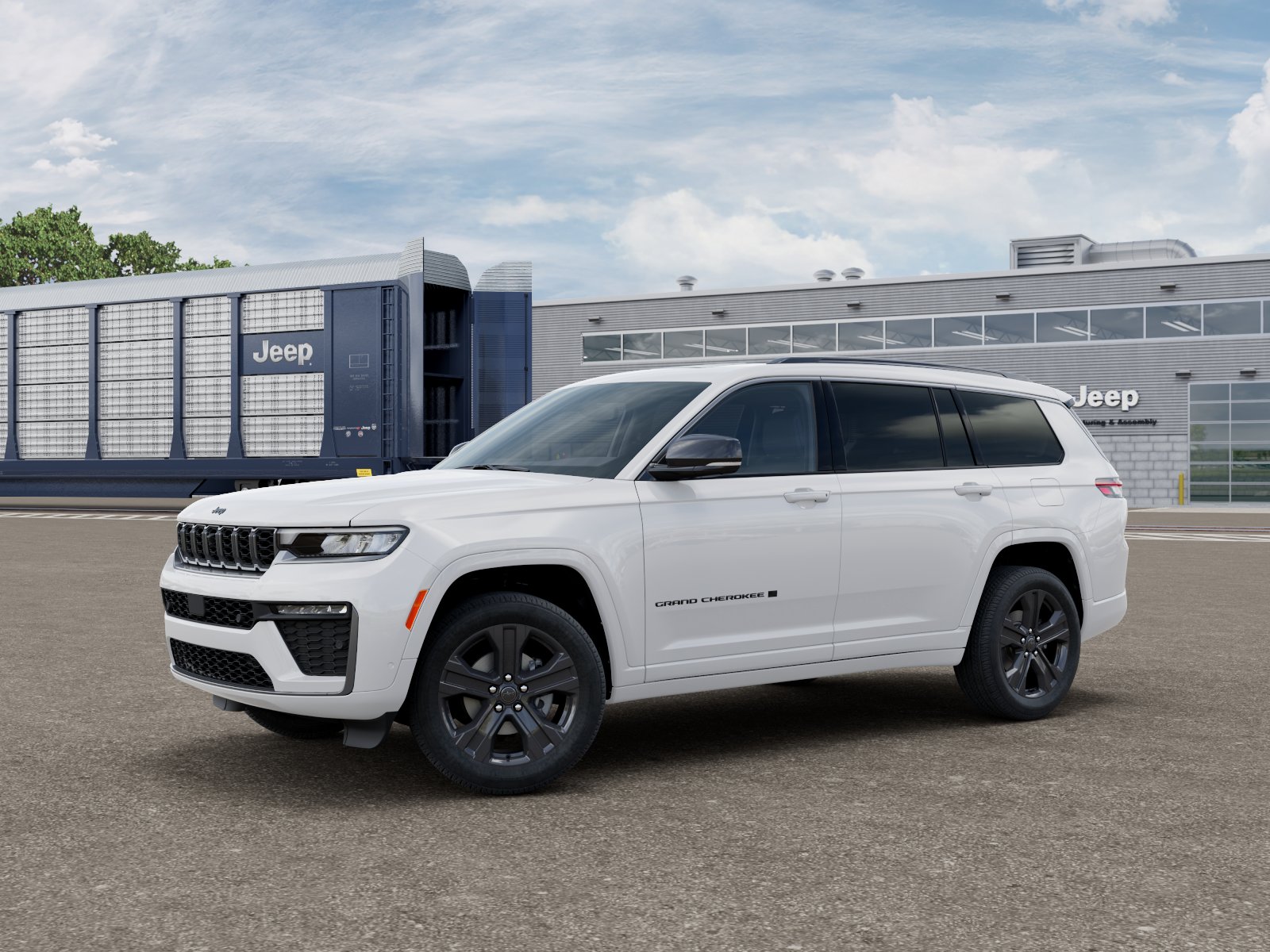 New 2027 Bright White Clearcoat Jeep Limited Reserve image 2