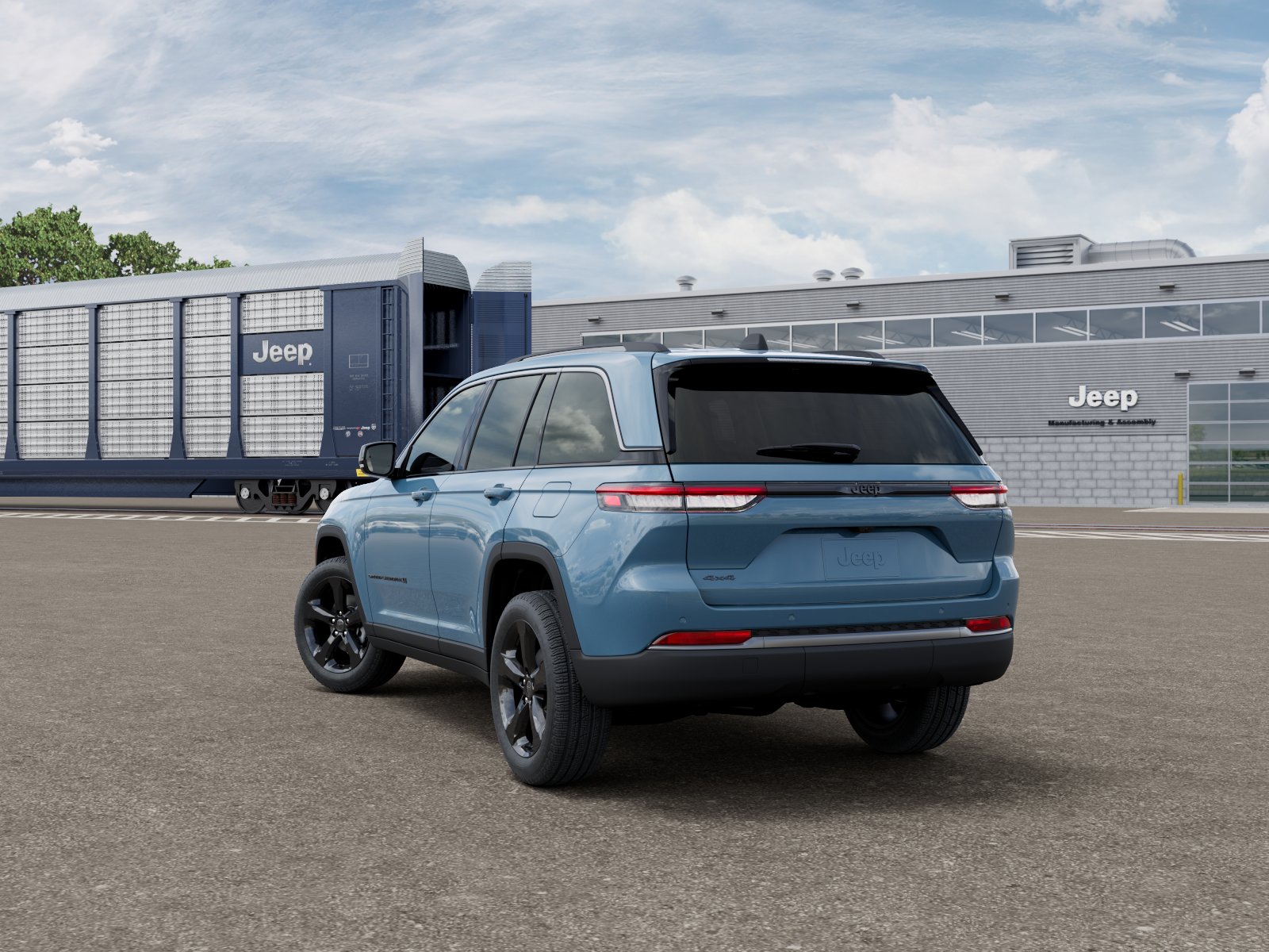 New 2027 Steel Blue Jeep Limited image 3