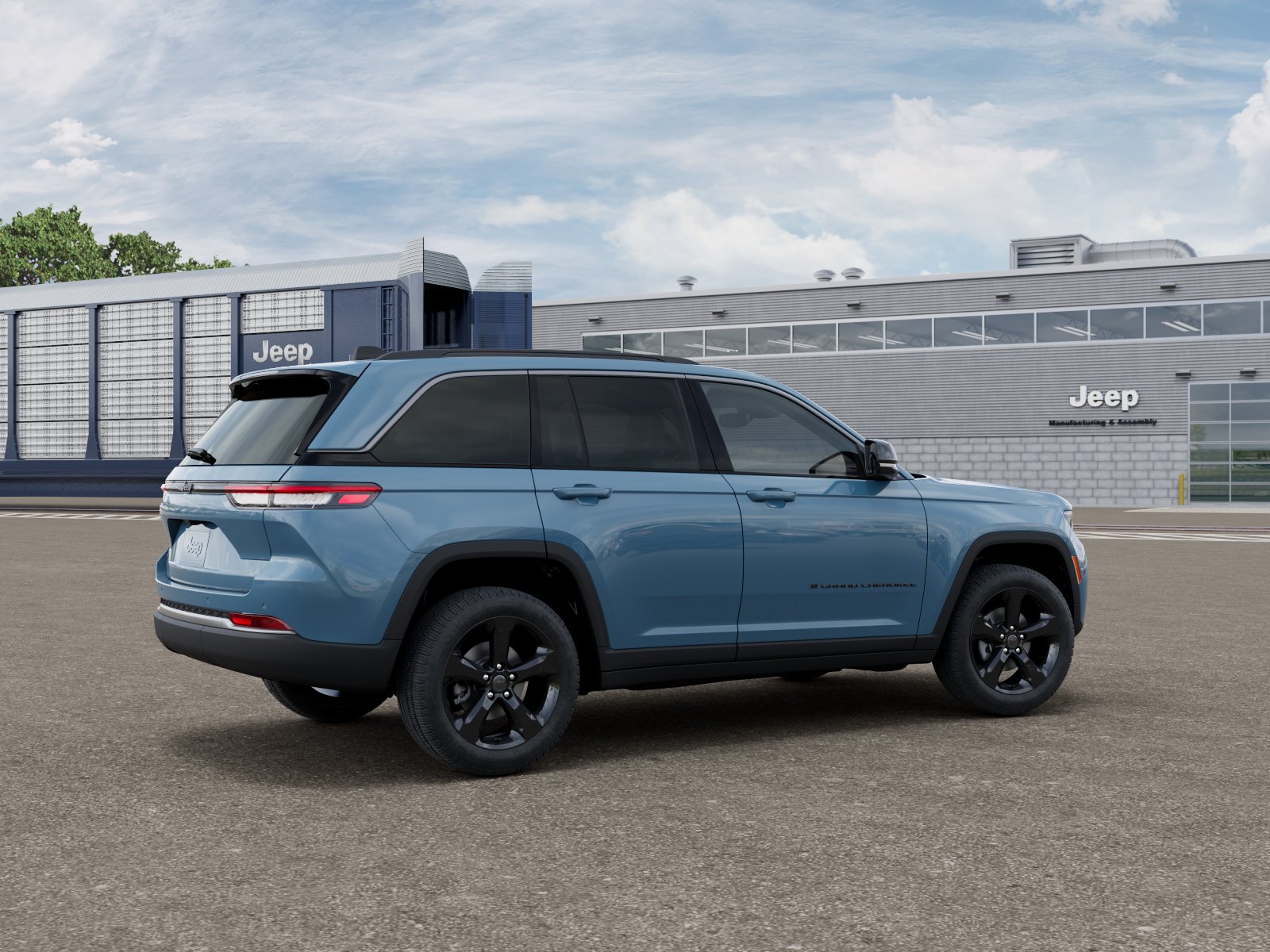 New 2027 Steel Blue Jeep Limited image 4