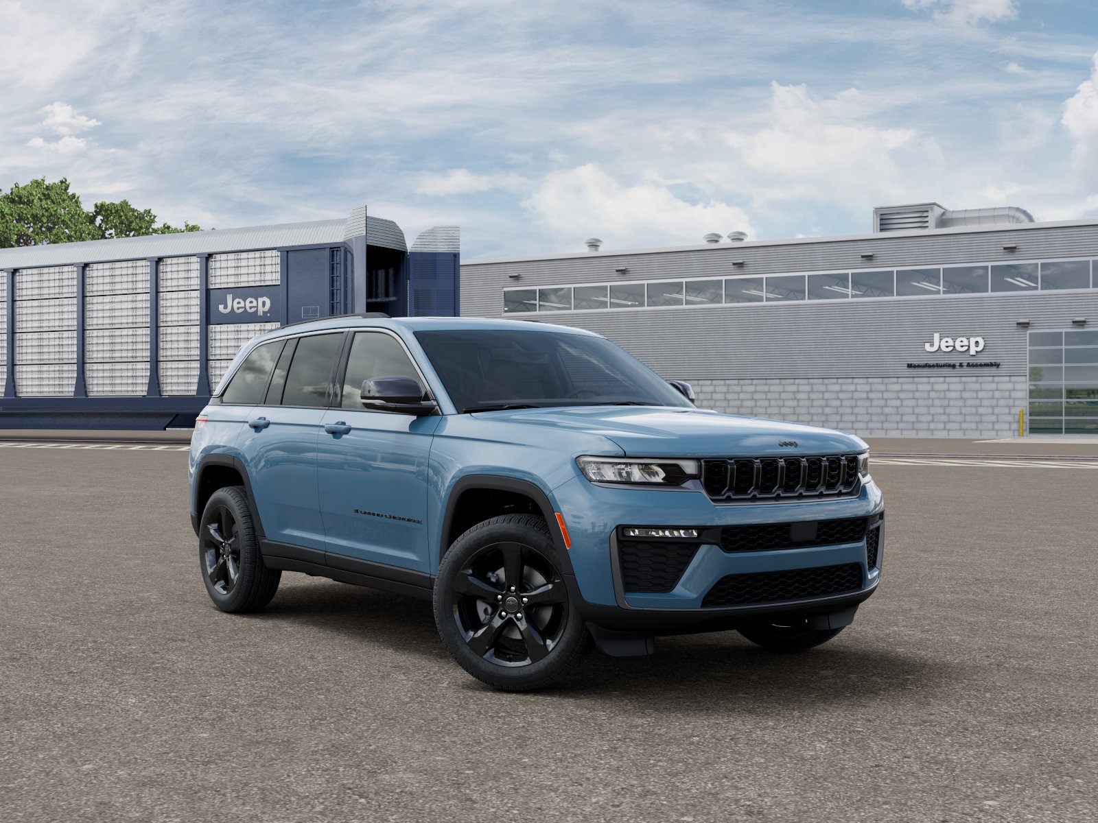 New 2027 Steel Blue Jeep Limited image 5