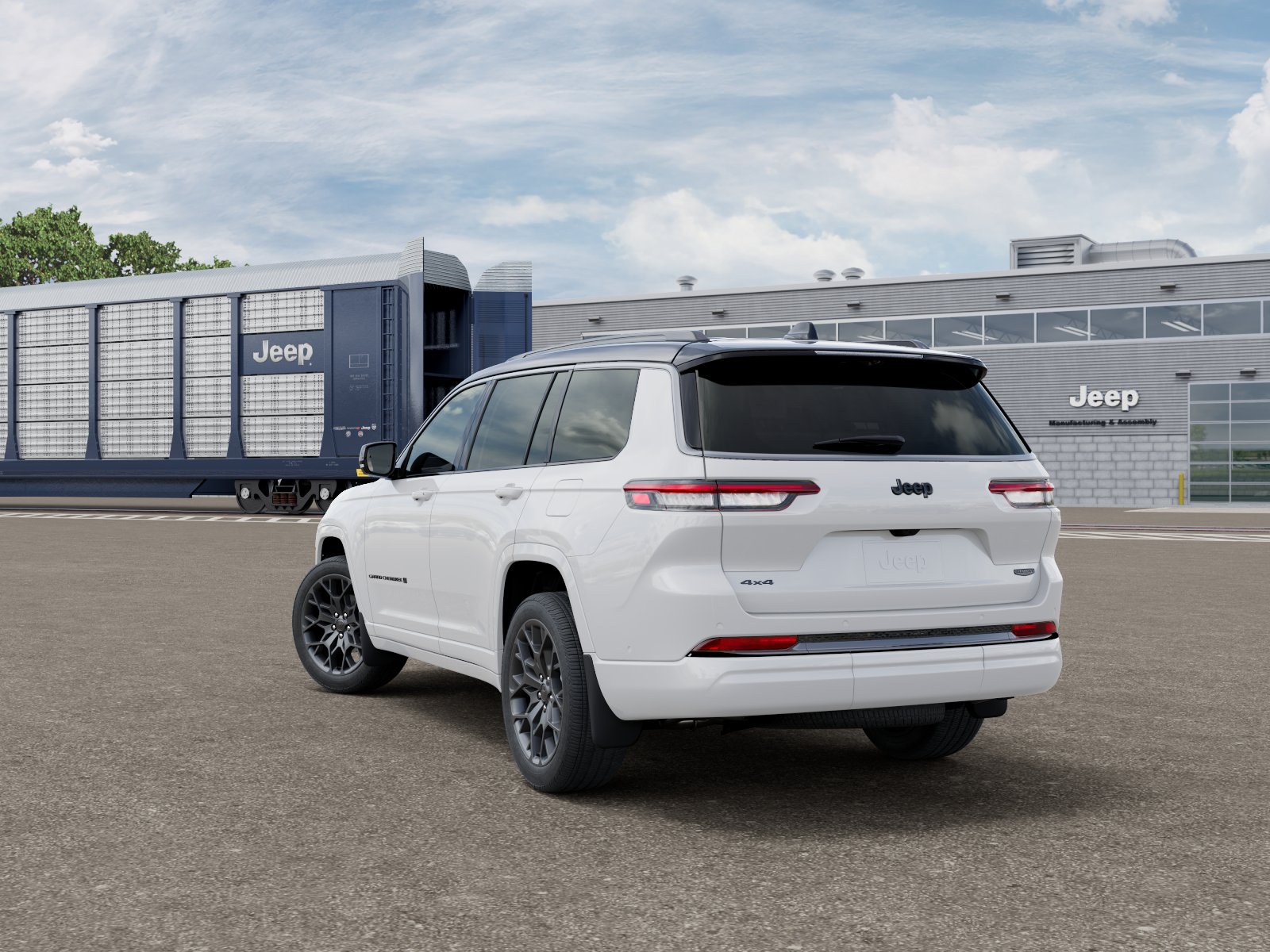 New 2027 Bright White Clearcoat Jeep Summit image 3