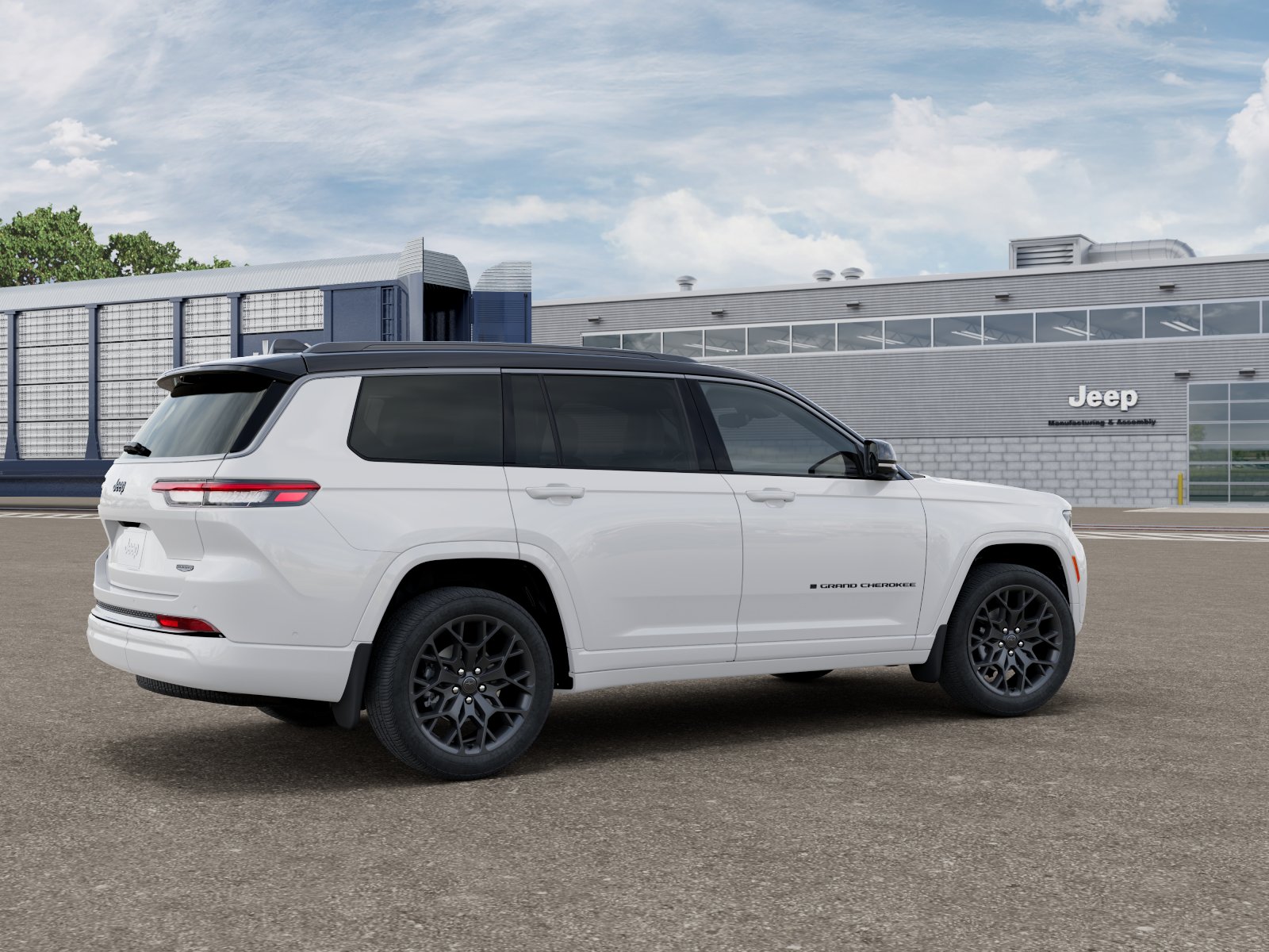New 2027 Bright White Clearcoat Jeep Summit image 4