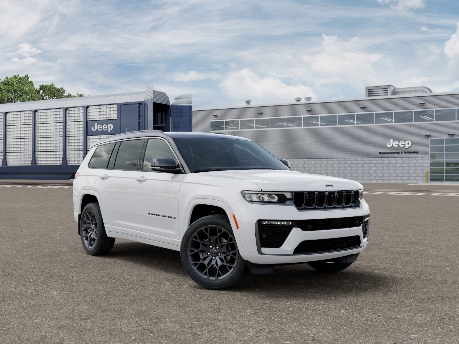 New 2027 Bright White Clearcoat Jeep Summit image 5