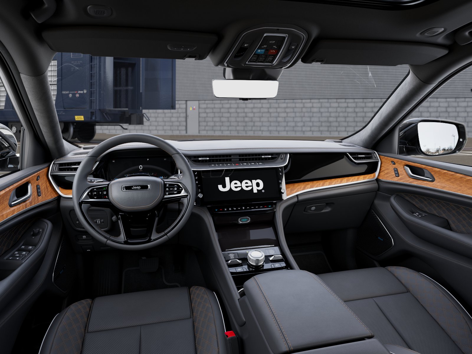 New 2027 Bright White Clearcoat Jeep Summit image 14