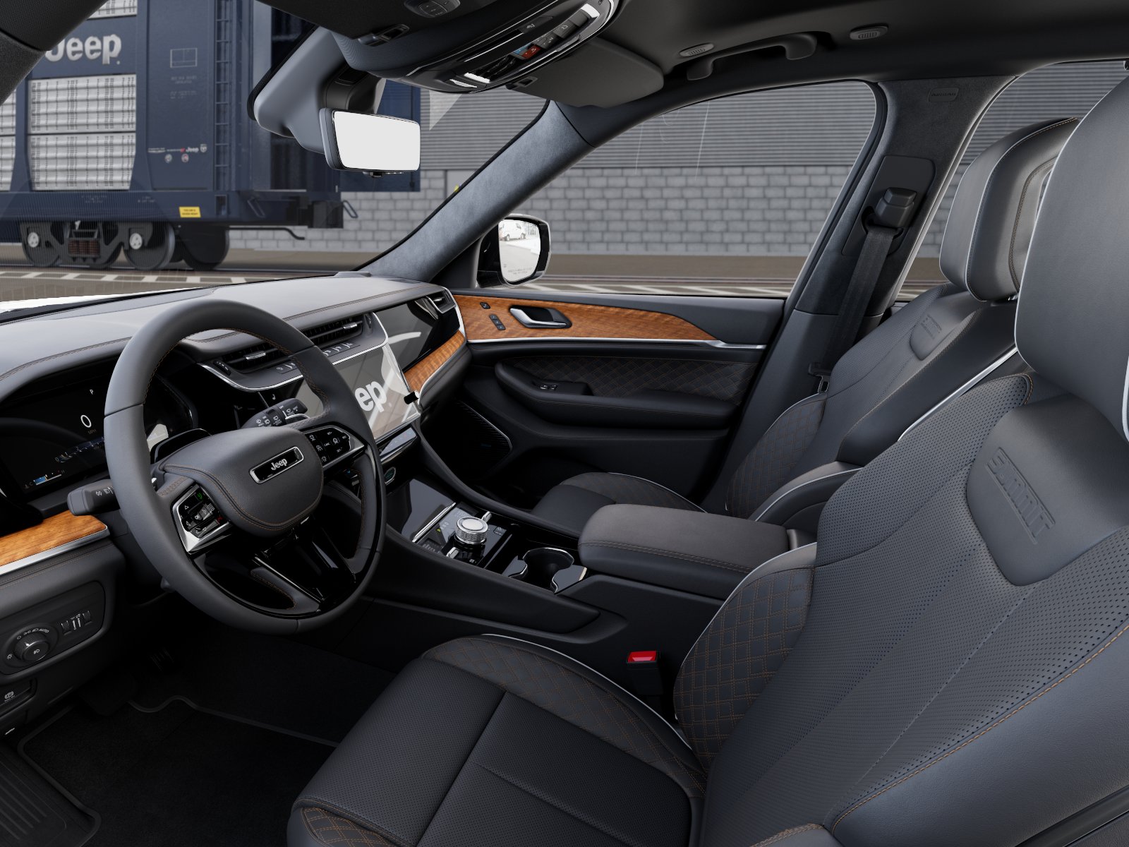New 2027 Bright White Clearcoat Jeep Summit image 22
