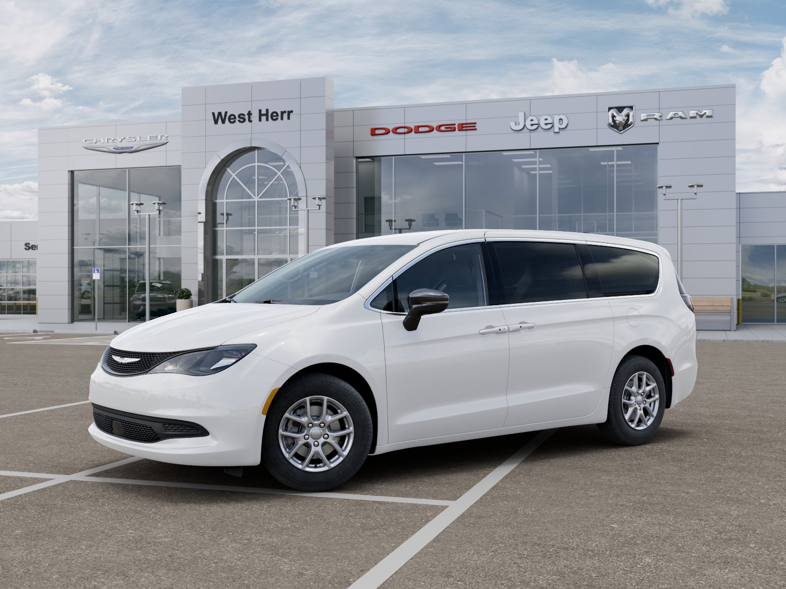 New 2027 Bright White Clearcoat Chrysler LX image 2