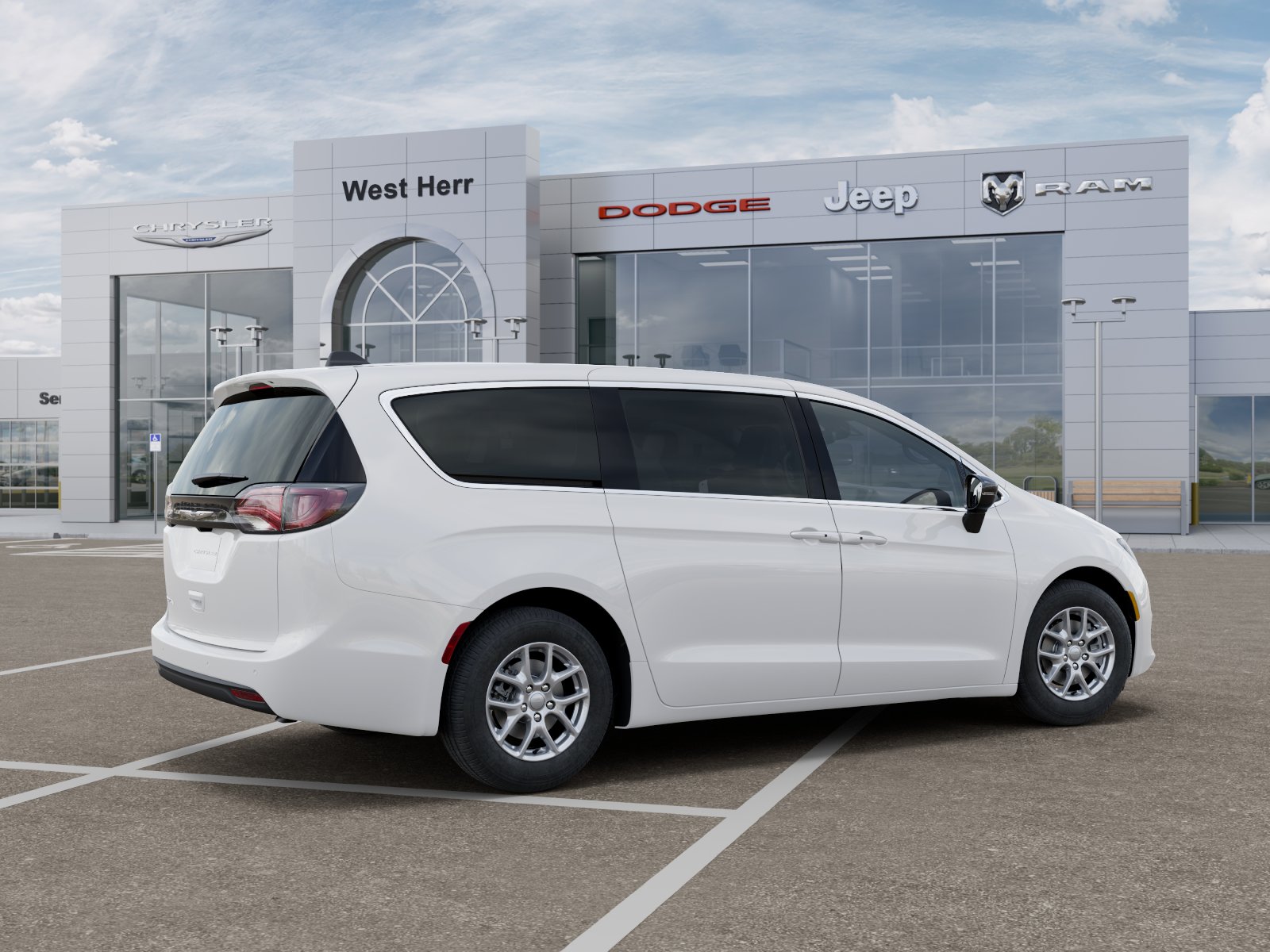 New 2027 Bright White Clearcoat Chrysler LX image 4