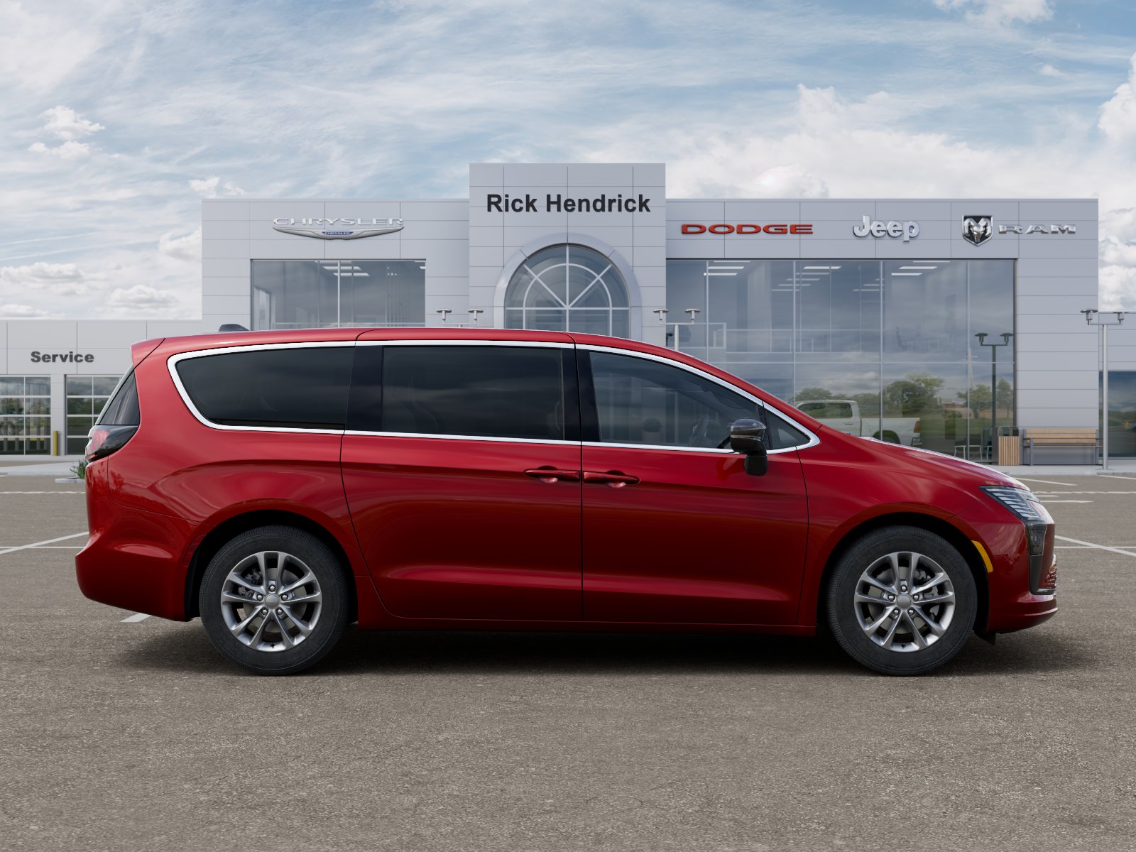 New 2027 Red Hot Pearl-Coat Exterior Paint Chrysler Select image 55