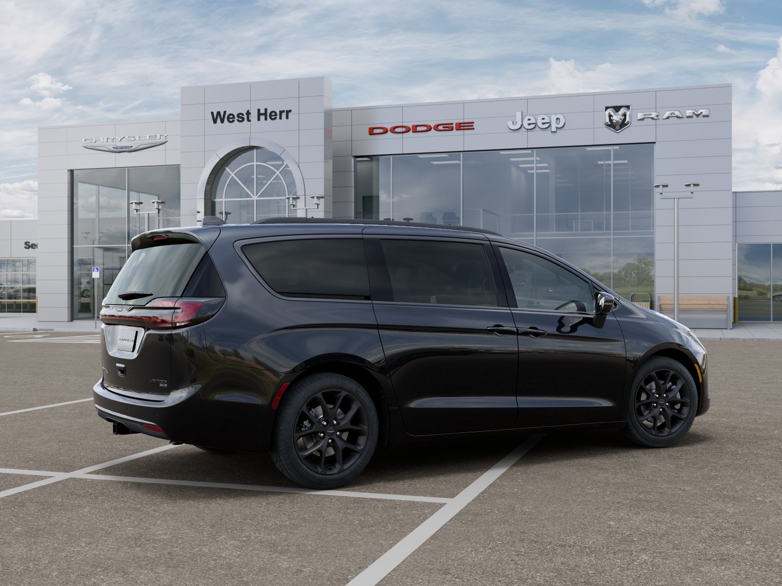 New 2027 Diamond Black Crystal Pearl-Coat Exterior Paint Chrysler Limited image 29